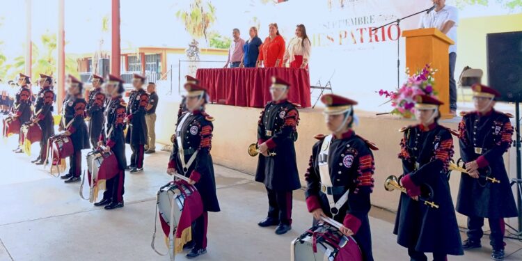 Delegación de Cabo San Lucas arranca festejos patrios en la colonia Lomas Altas