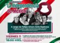 ISC invita a conferencia sobre la Independencia de México