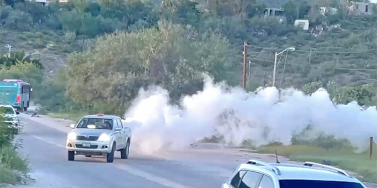 Avanza estrategia estatal contra el dengue con fumigación de 23 mil hectáreas