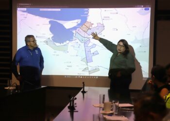 Coordinan Gobierno del Estado y Ayuntamiento de La Paz rehabilitación de vialidades afectadas por lluvias