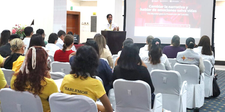 Realiza Salud BCS foro académico sobre prevención del suicidio