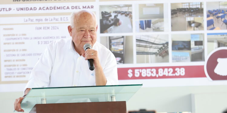 Beneficia Gobernador Víctor Castro a la Universidad Tecnológica de La Paz con más de 5 mdp