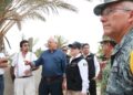 Supervisan Víctor Castro y coordinadora nacional de Protección Civil refugios ante la llegada de Polo