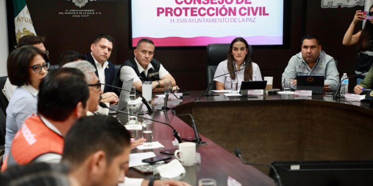 Ayuntamiento de La Paz mantiene activo el Operativo Huracanes 2026 ante pronóstico de lluvias