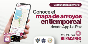 Mantiene Ayuntamiento de La Paz operativo “Cruce Seguro” ante lluvias