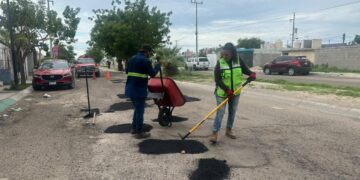 Refuerza Ayuntamiento de La Paz trabajos de limpieza y rehabilitación vial tras las lluvias