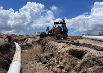 Concluye OOMSAPAS La Paz rehabilitación del acueducto El Carrizal