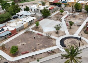 Avanza construcción del Parque La Biznaga para fortalecer la convivencia familiar en La Paz