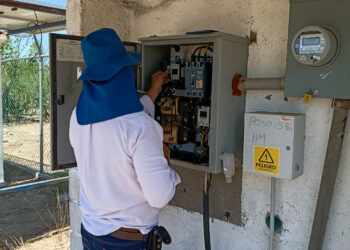 Avanza recuperación de pozos de agua afectados por tormenta eléctrica