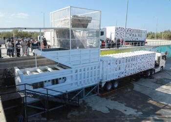 Recibe Estación de Transferencia más de 1,100 toneladas de residuos en su primer mes