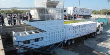 Recibe Estación de Transferencia más de 1,100 toneladas de residuos en su primer mes