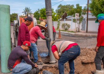 Atiende OOMSAPAS La Paz alrededor de 40 reportes diarios de alcantarillado