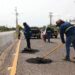 Realiza Ayuntamiento de La Paz trabajos de desazolve, nivelación y bacheo