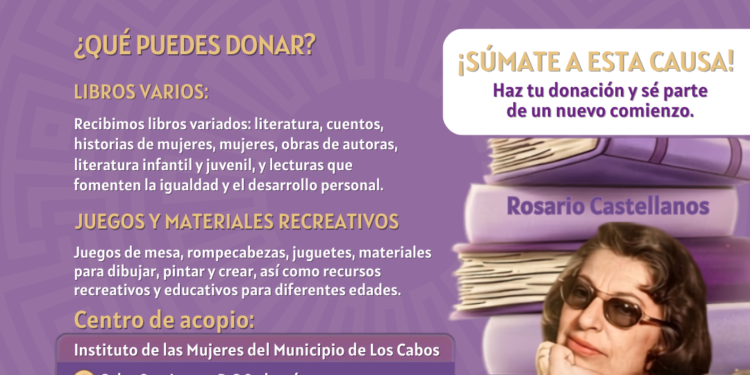 Invita IMMLC a sumarse a colecta de libros, juegos y materiales recreativos