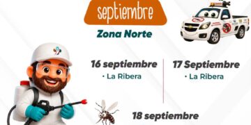 Fumigación contra el dengue llegará este jueves y viernes a La Ribera, El Campamento y Santa Cruz