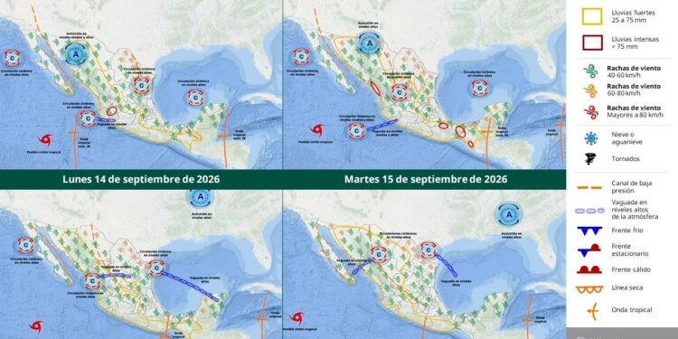 Mantiene Protección Civil de Los Cabos monitoreo permanente ante pronóstico de lluvias fuertes para este fin de semana