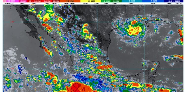 Bajo vigilancia por sistema tropical, se mantiene el Ayuntamiento de Los Cabos 