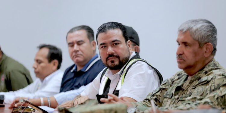 Sesiona Consejo Municipal de Protección Civil de Los Cabos ante efectos del ciclón tropical “Marie”