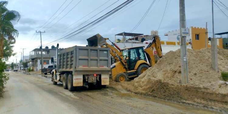 Servicios Públicos mantiene labores de rehabilitación, limpieza y desazolve en Cabo San Lucas