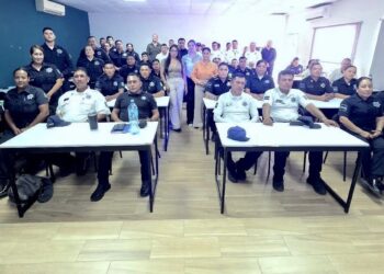 Capacitan a elementos de Seguridad Pública de Los Cabos en atención con perspectiva de infancia