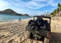ZOFEMAT Los Cabos retira 13 toneladas de residuos y 786 llantas en playa El Médano