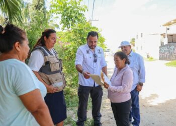 Fortalece Ayuntamiento de Los Cabos infraestructura vial con rehabilitación de calles en colonia Buenos Aires