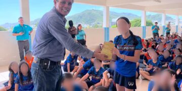 Promueven la historia y patrimonio cultural de Cabo San Lucas a estudiantes del Instituto Santa María