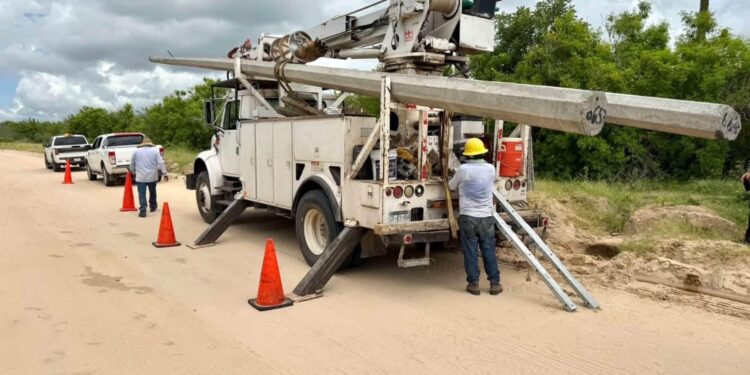 Avanza electrificación de La Candelaria y Los Pozos con inversión tripartita de más de 38 millones de pesos