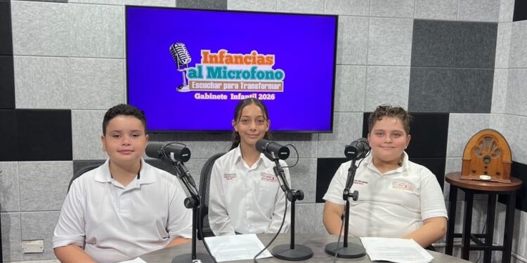 Impulsa SIPINNA la participación infantil a través del programa “Infancias al micrófono”