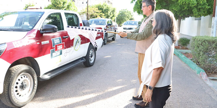 Envían 16 unidades fumigadoras a Comondú para reforzar acciones contra el dengue