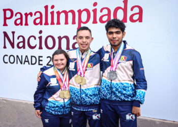 Logra BCS 20 medallas en la Paralimpiada Nacional CONADE 2026