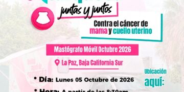 Nuevo mastógrafo móvil acercará detección de cáncer de mama y cervicouterino a colonias de La Paz: SSA