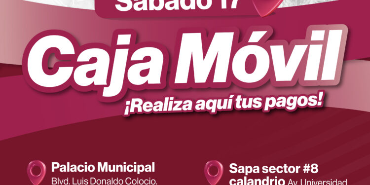 Ayuntamiento de La Paz instalará cajas móviles adicionales para pago del Predial