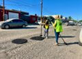 Ayuntamiento de La Paz rehabilita más de 8 mil baches y refuerza brigadas en la ciudad