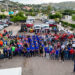 Milena Quiroga entrega equipo para labores de limpieza en playas de La Paz