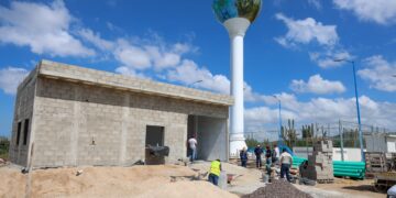 Registra 60% de avance planta purificadora de Agua para el Bienestar en La Paz