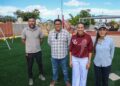 Supervisa Milena Quiroga obra de transformación del parque La Biznaga