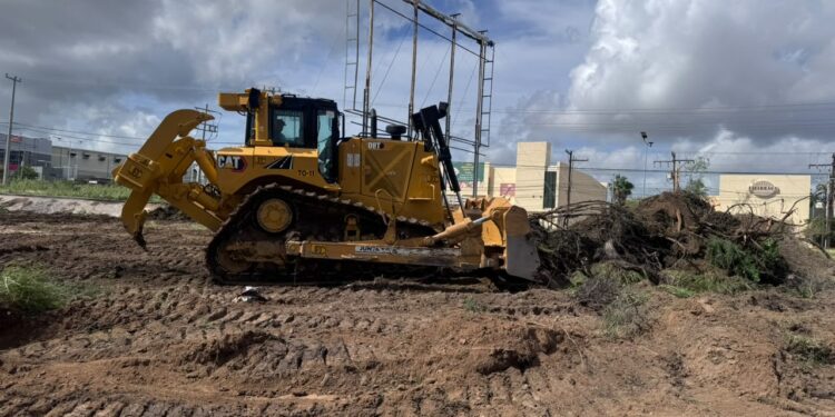 Continúa Ayuntamiento de La Paz con limpieza y atención de cauces para mejorar el escurrimiento de agua