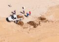ZOFEMAT Los Cabos refuerza limpieza de playas con 120 elementos; superan 25 toneladas de lirio acuático retiradas