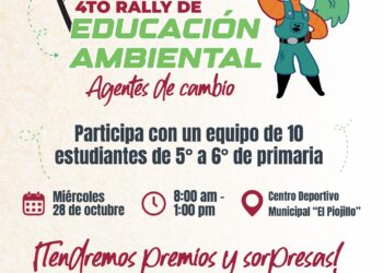 Invita SEPUIMM a participar en el 4.º Rally de Educación Ambiental “Agentes del Cambio”