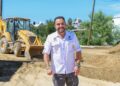 Supervisa alcalde Christian Agúndez rehabilitación de vialidades en Cabo San Lucas