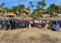 Realizan jornada de limpieza y concientización en zona costera de Cabo San Lucas tras lluvias