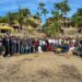 Realizan jornada de limpieza y concientización en zona costera de Cabo San Lucas tras lluvias