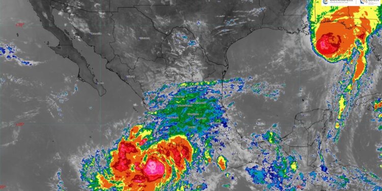 Monitorea Protección Civil trayectoria del huracán Simón frente a costas de Los Cabos