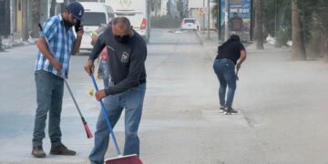 Realizan jornada de limpieza en el centro de Cabo San Lucas