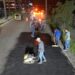 Continúa programa de bacheo nocturno en Cabo San Lucas