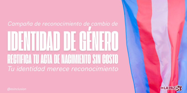 Abre Inclusión Municipal convocatoria para apoyar el reconocimiento legal de la identidad de género