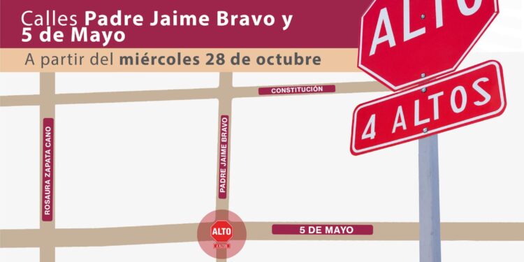 Instalarán señalamiento de Cuatro Altos en colonia Lienzo Charro
