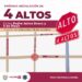 Instalarán señalamiento de Cuatro Altos en colonia Lienzo Charro
