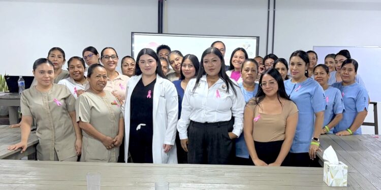 En coordinación con sector hotelero, impulsa Ayuntamiento de Los Cabos cultura de la prevención del cáncer de mama